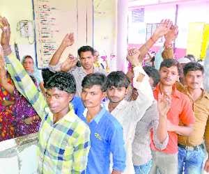 Angry patients protest in district hospital 
