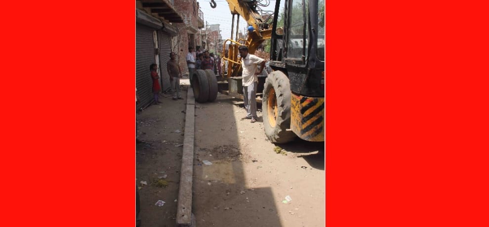 electric pole fell down, young man dead