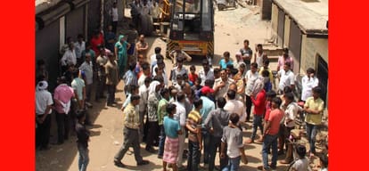 electric pole fell down, young man dead