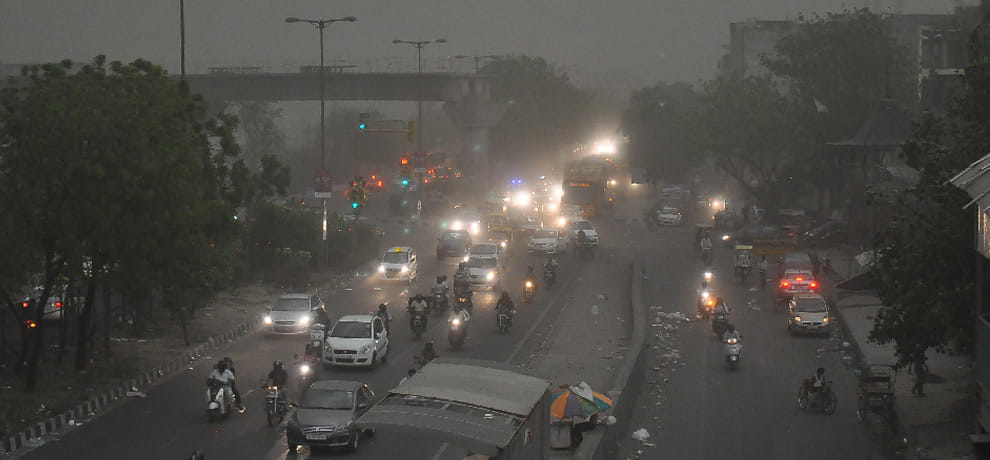 rain changed the weather, big relief from the heat