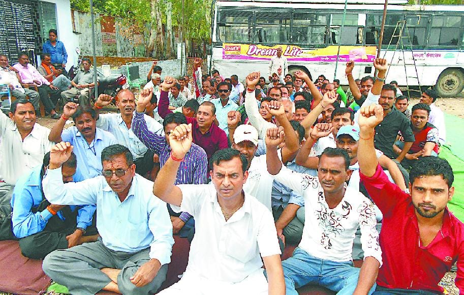 strike, electricity strike, electricity union strike, electricity nigam strike, chandigarh
