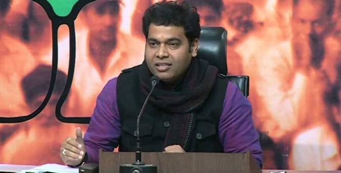 is sonia still crying asks bjp