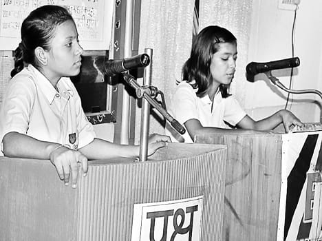 Anjali and Siddharth first debate