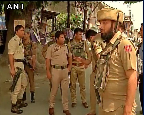 Terrorist attack in Srinagar
