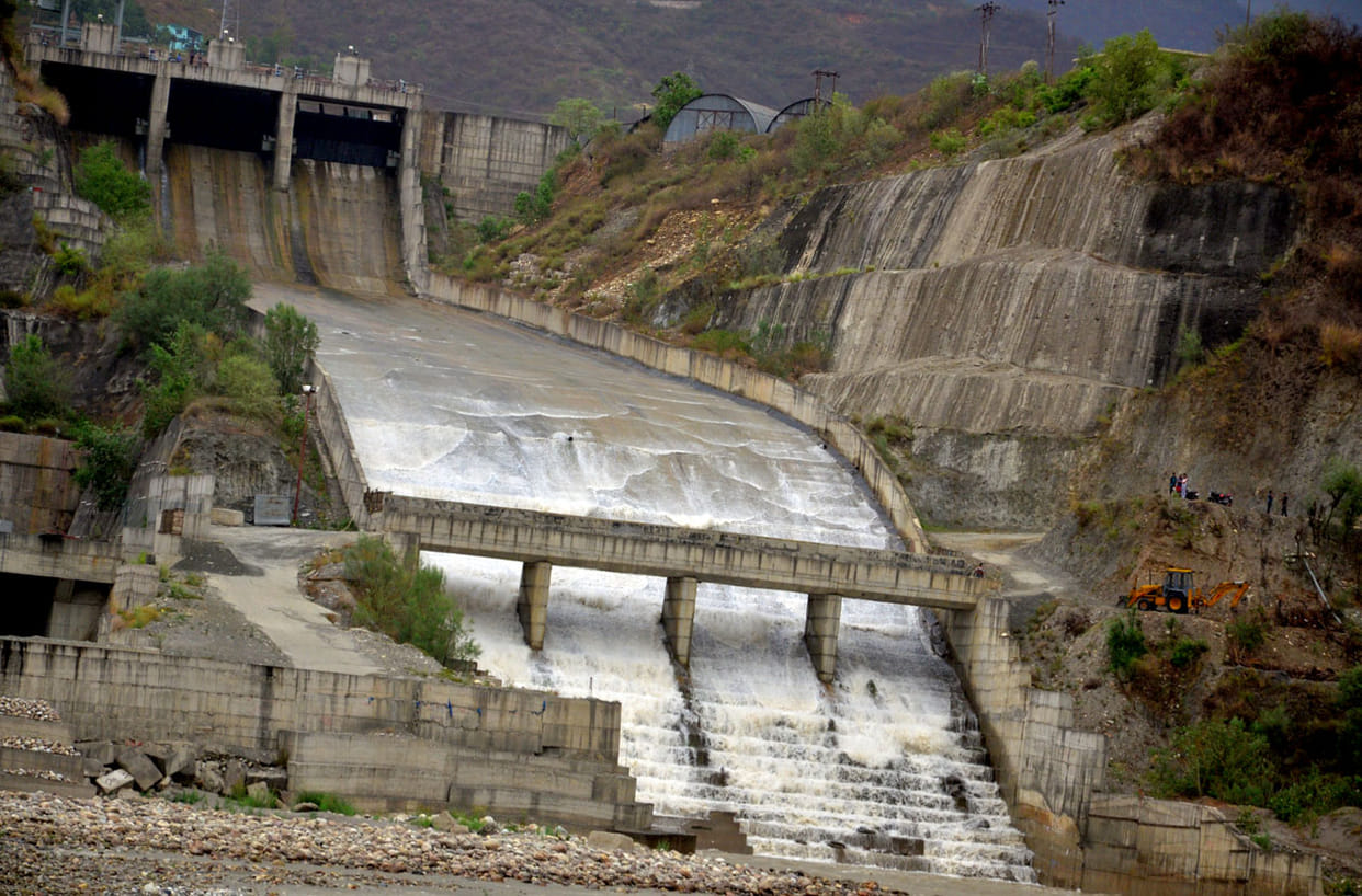 The project increased the water level of the water leaving a puzzled