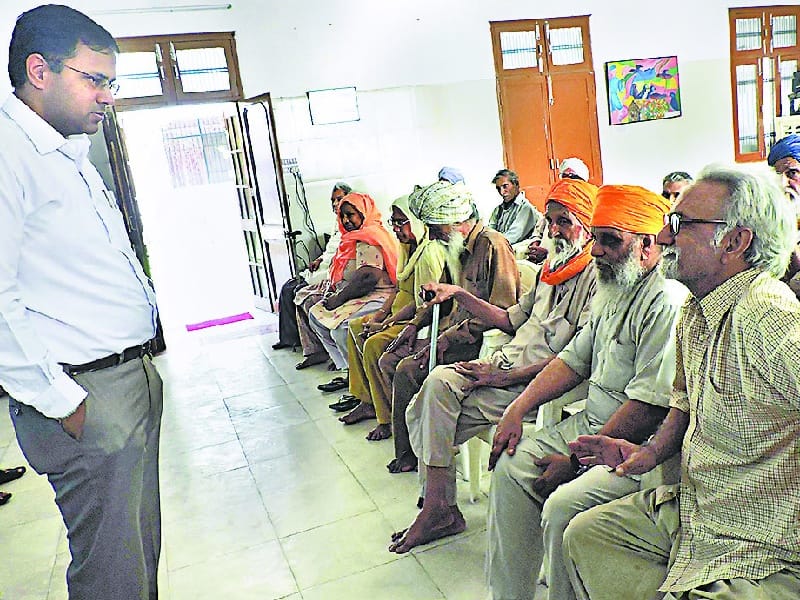 Ashram, the elderly, problems, CJM, Patiala