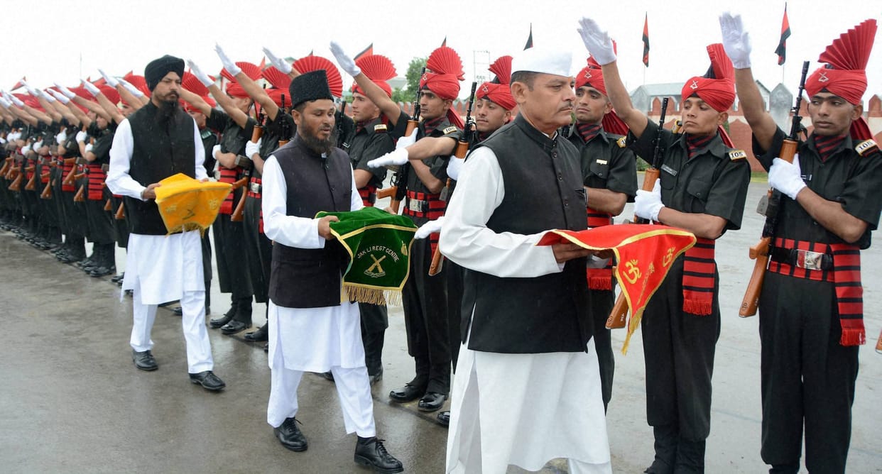army passing out parade in srinagar