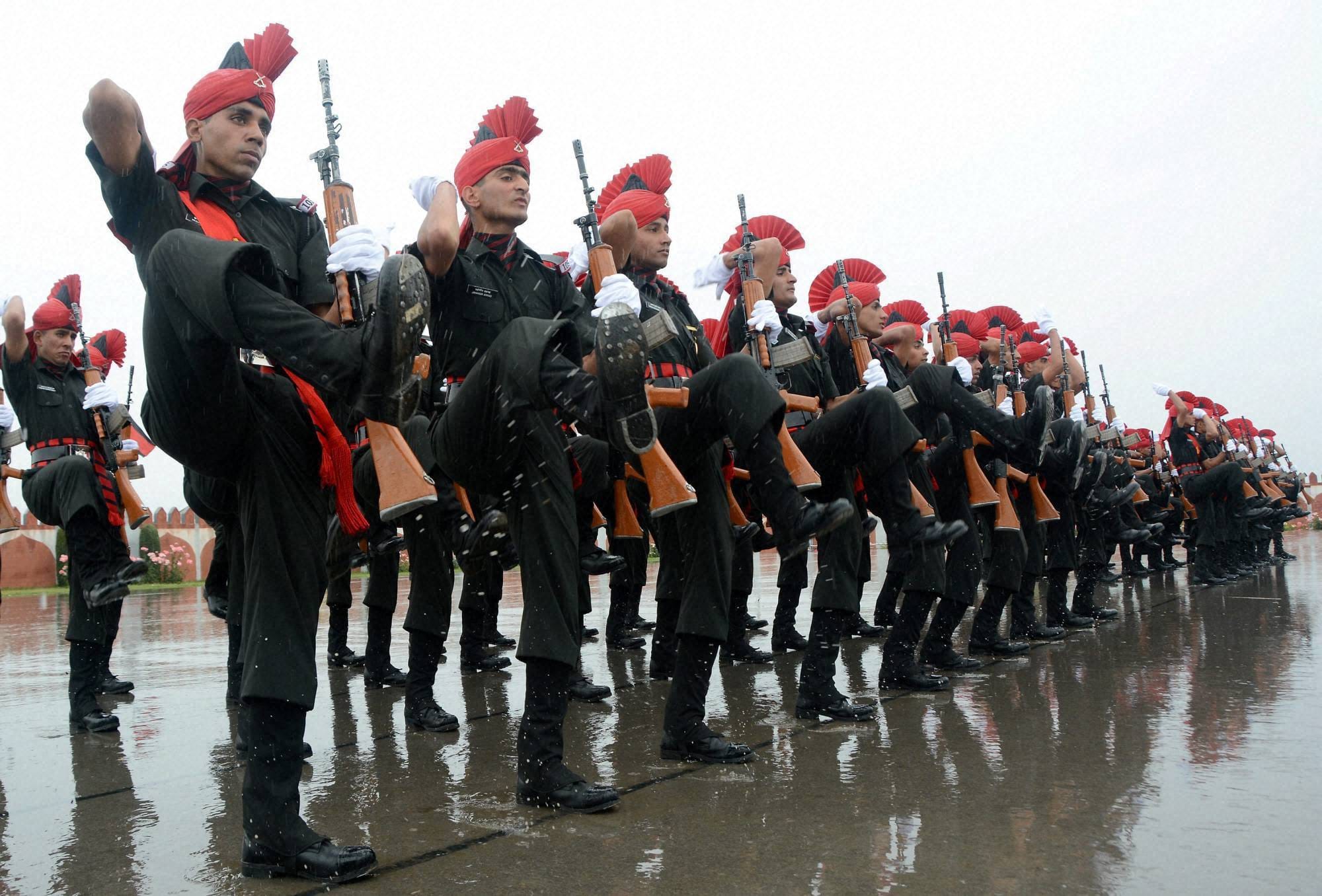 army passing out parade in srinagar