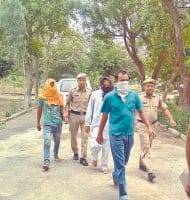 four arrest in bhusthla case