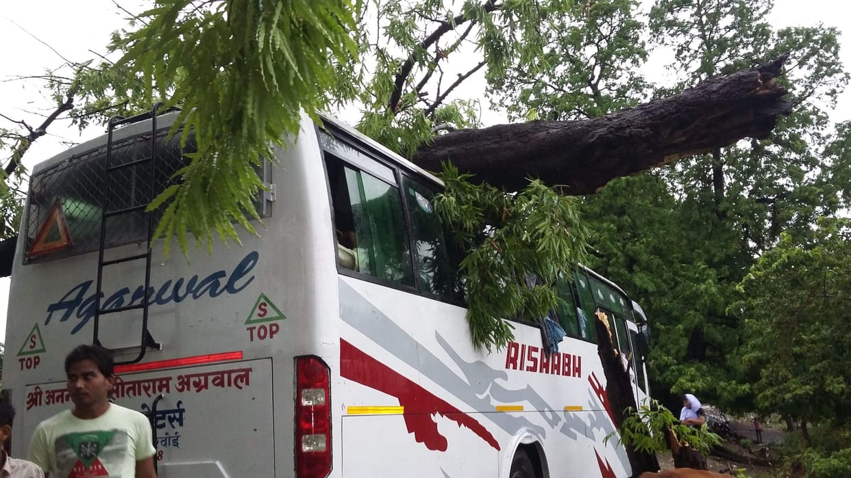 Cyclonic storm in uttarakhand