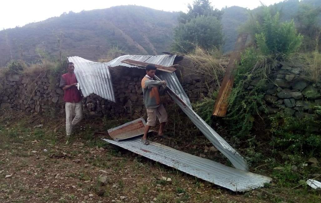 Cyclonic storm in uttarakhand
