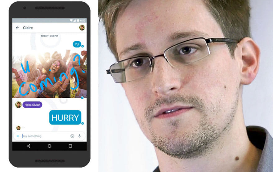 Edward Snowden, Google’s new messaging Allo  app is unsafe