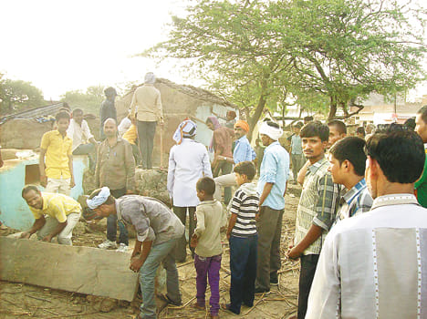Formalities dealt encroachment demolition drive