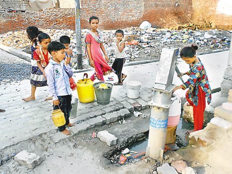 Amrji locality water crisis