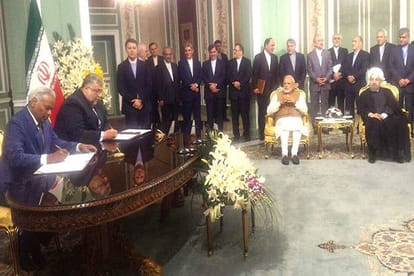 chabhar deal with india and iran create problem for pakistan