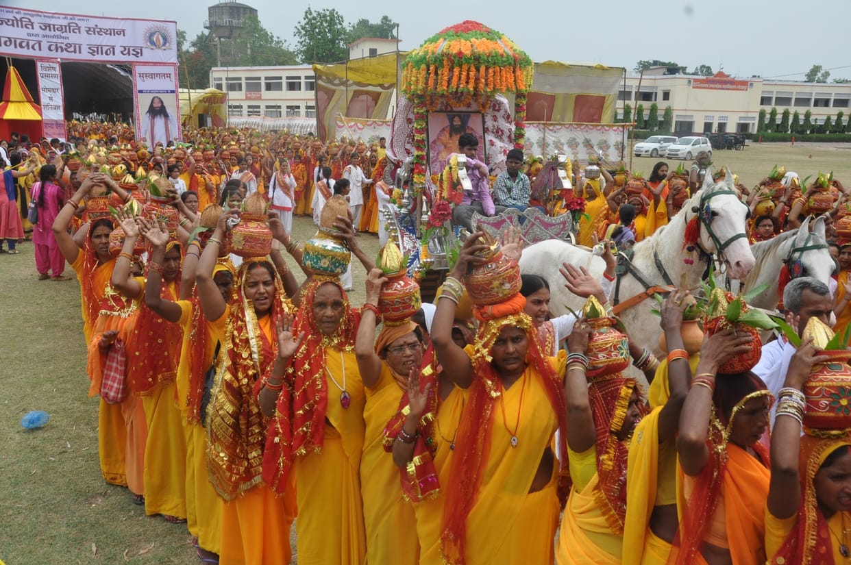 kalash yatra in gorakhpur 