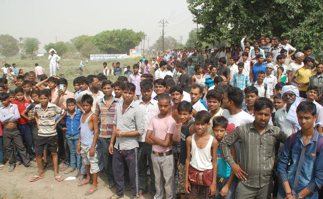 A man dead by electric sock in mahoba