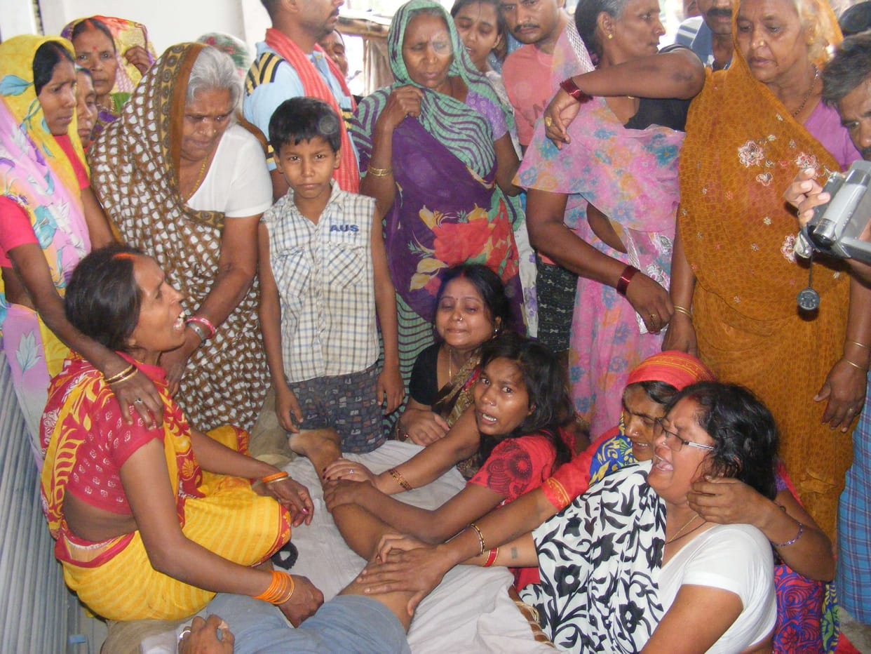The elderly man was beaten and killed rod