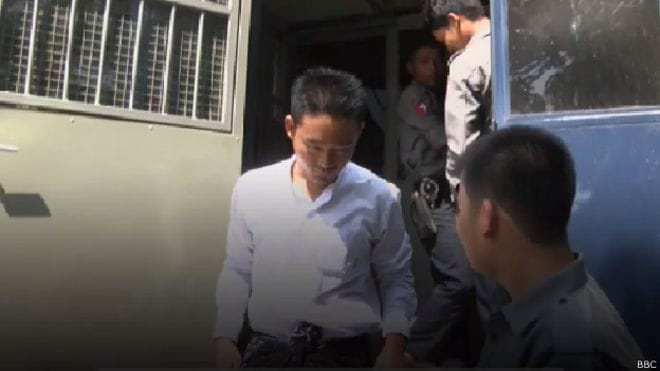 Myanmar 'penis tattoo' poet found guilty of online defamation