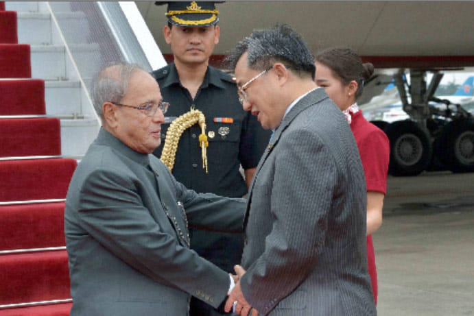 India-China relations becomes cordial: Prez