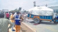 mother-daughter and 11 month old chile dead in road accident