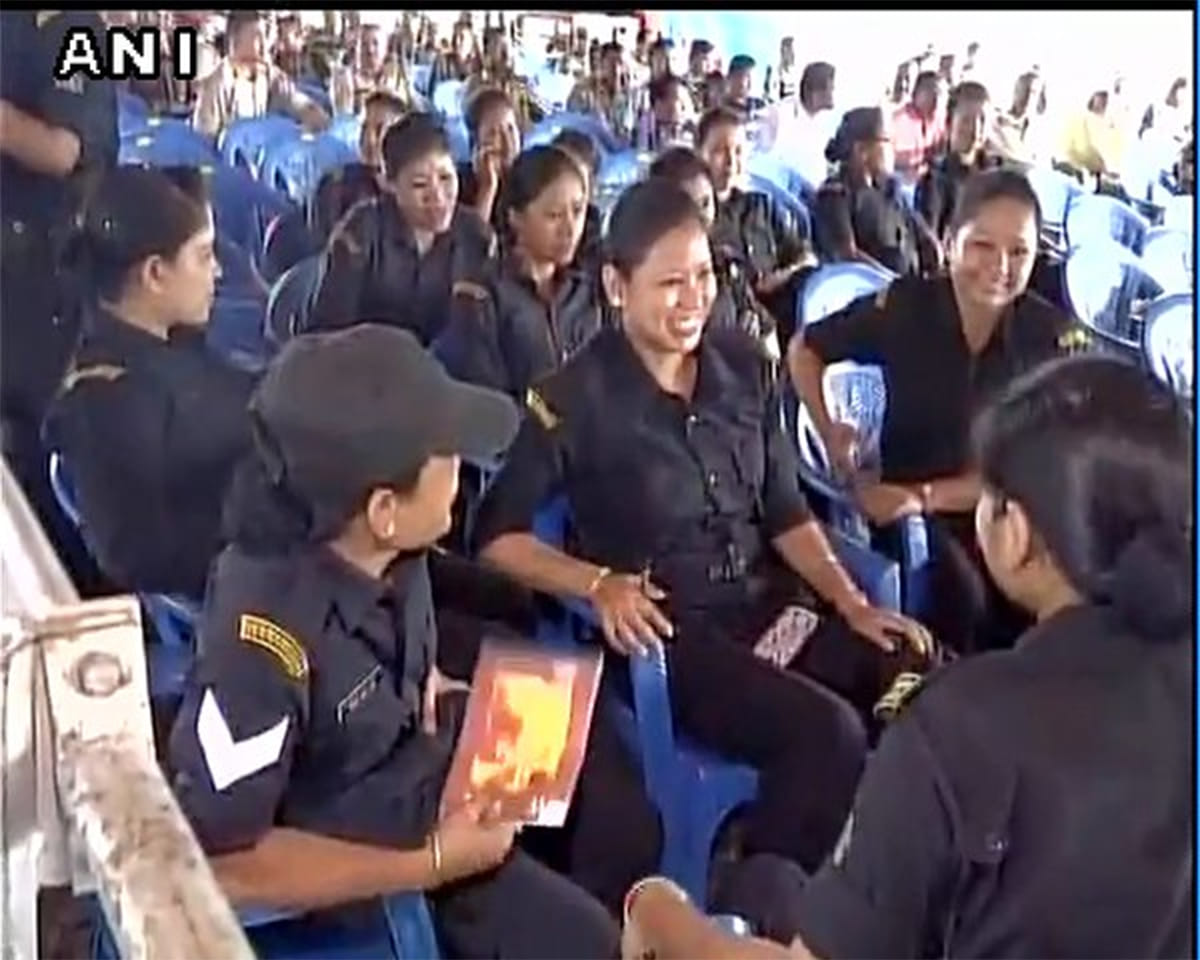 Preparations in Guwahati where Sarbananda Sonowal will be sworn-in