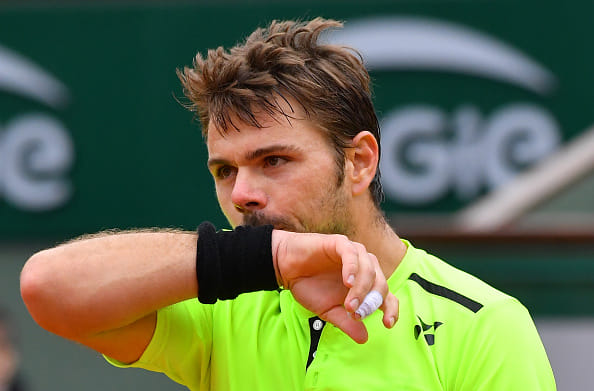 stan wawrinka won his match in french open
