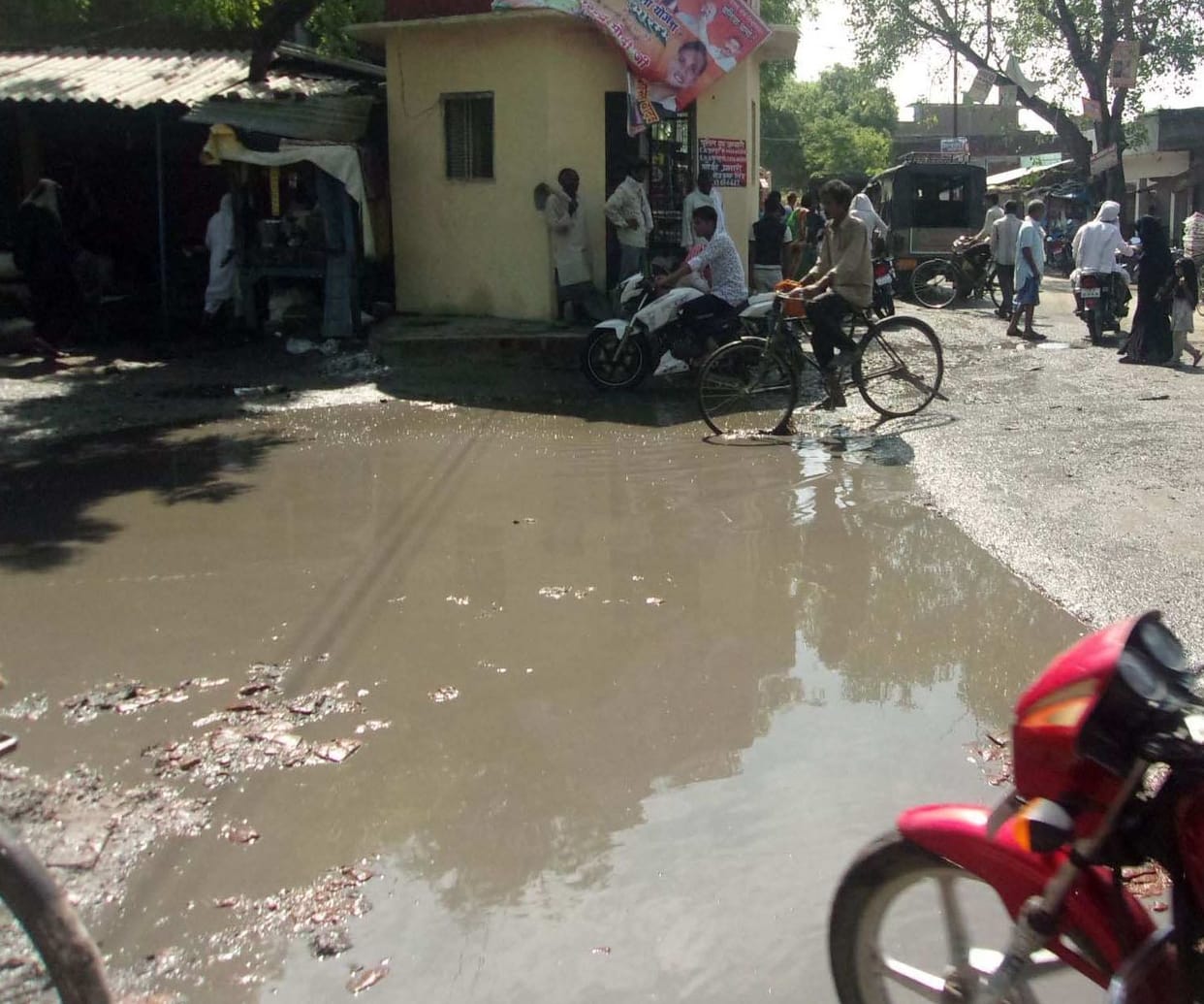  Storm caused devastation , killing two