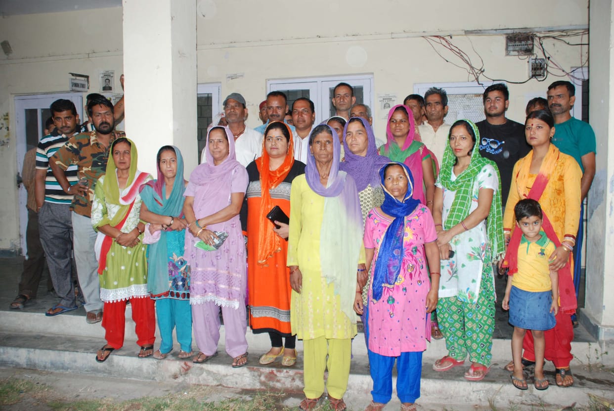 irregular water supply from in sahar 