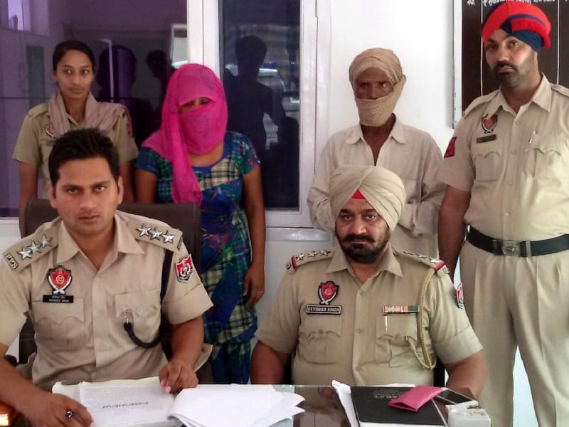 crime, daughter and father arrest, mansa 
