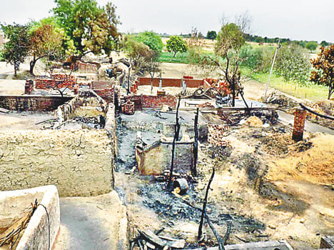 fire victims spent the night in open 