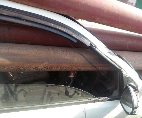 tractor car accident in kakori 