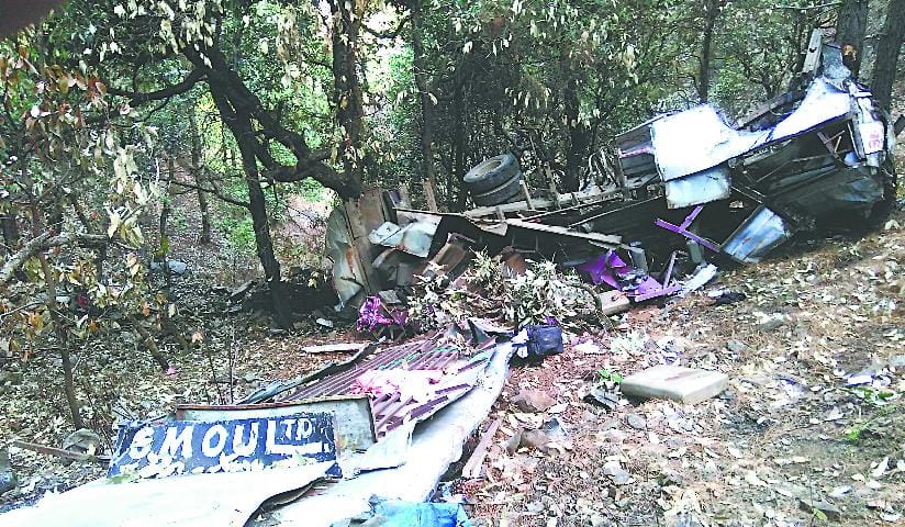 in accident nine dead