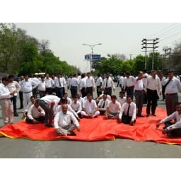 protest of advocates in hisar, hindi news, hisar