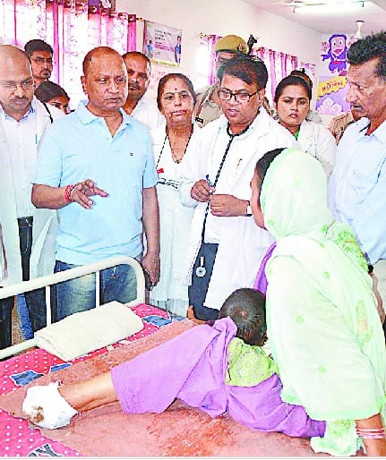 dm at the hospital, doctors not found