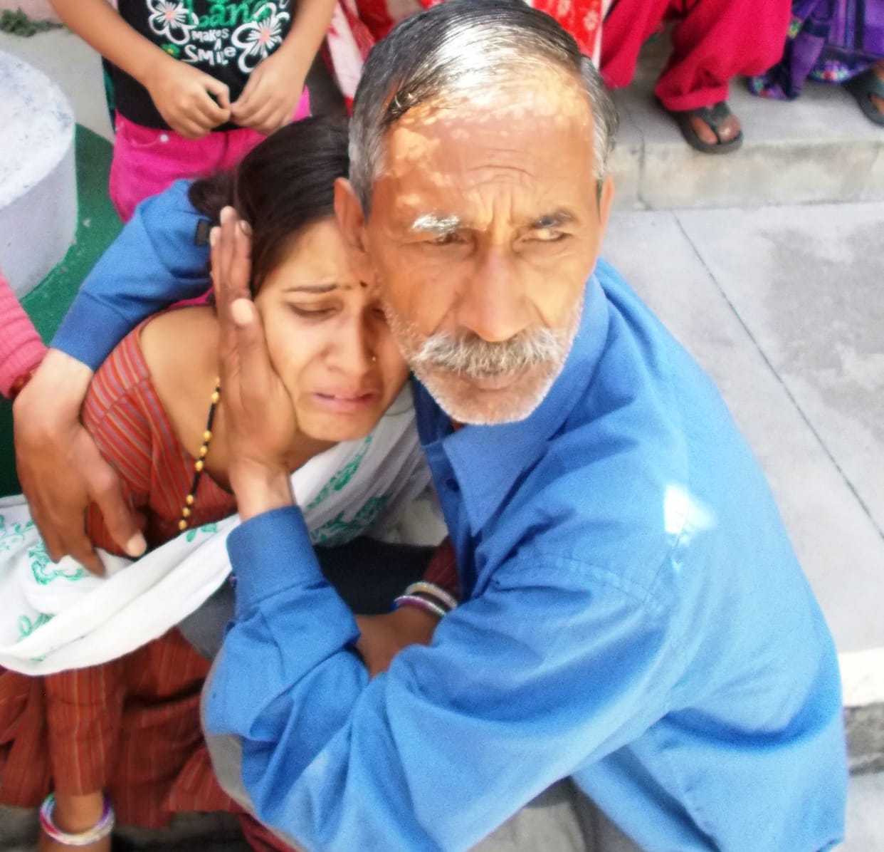 Bike riders couple thrashed husband's death