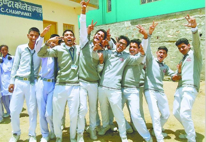 Champawat district of impressive test results