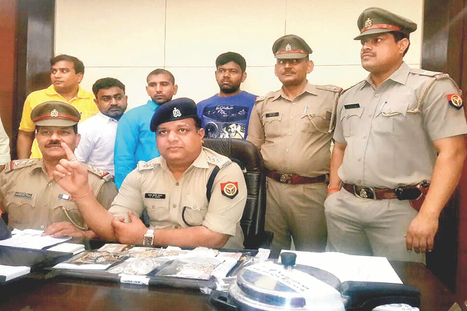 dropping and began to steal from Tihar jail