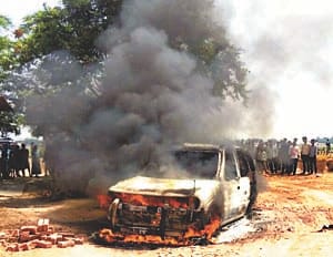 Burnt in the kiln owners confrontation between Safari