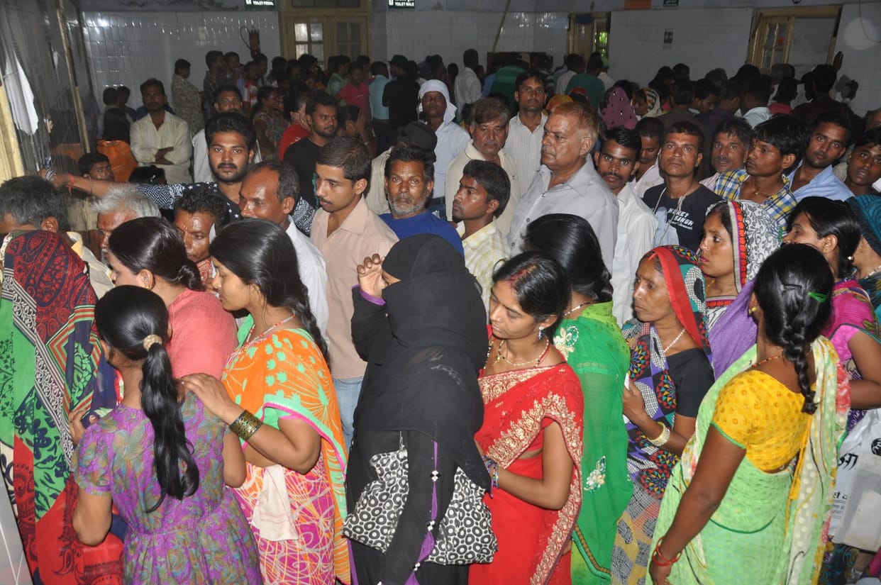 ruckuls in opd of district hospital