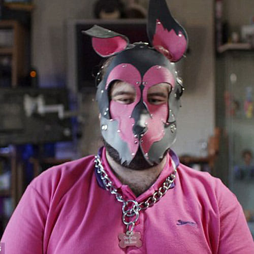Man who enjoys dressing as a DOG