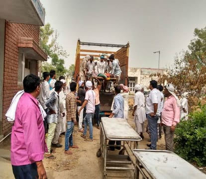 four people murdered in village of palwal district due to dispute for child
