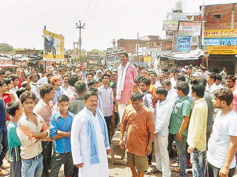 Imposed for road jam