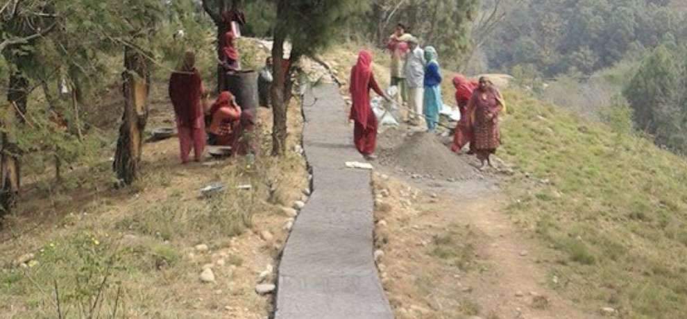 soul working in MGNREGA