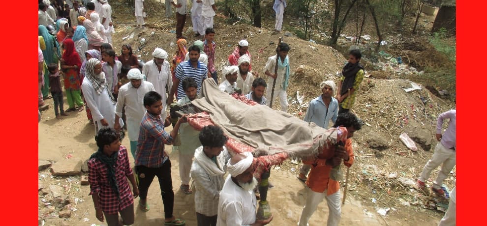 In the molestation of the girl four people shoot, village make a camp after murder 