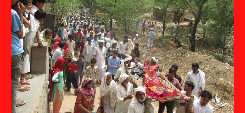 In the molestation of the girl four people shoot, village make a camp after murder 
