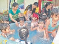 Music Thirke children move on to summer camp