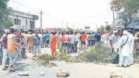 nagar parisad election candidate's brother dead body found, peoples road jaam, fahtehabad, harayana