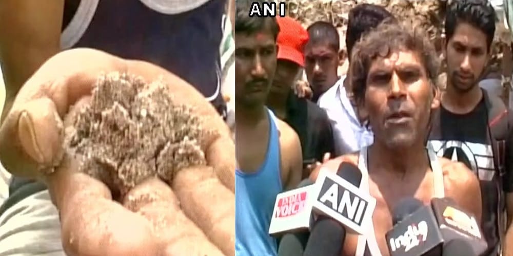 sand, mud and stones cured man’s disease
