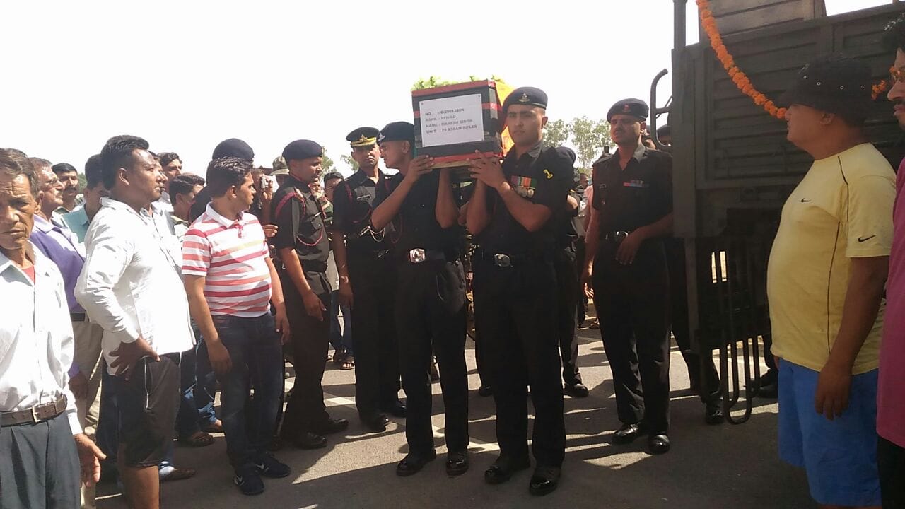 shaheed mahesh gurung last farewell.
